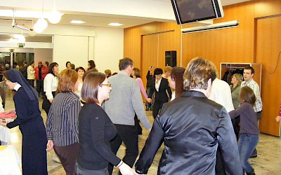 Srečanje z škofom Franjom Komarico