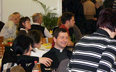 Srečanje z škofom Franjom Komarico