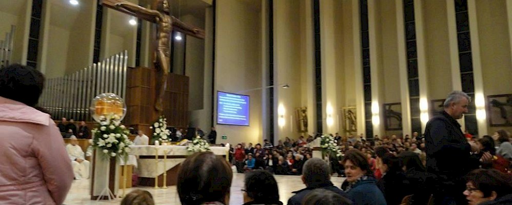 Romanje v Zagreb cerkev sv. Križa 2014