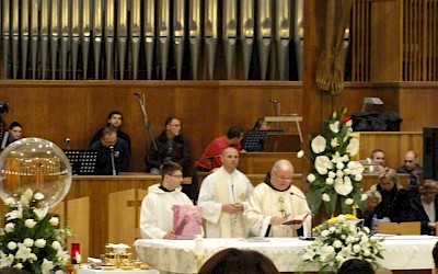Romanje v Zagreb cerkev sv. Križa 2014