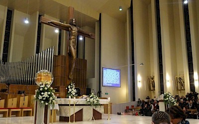 Romanje v Zagreb cerkev sv. Križa 2014